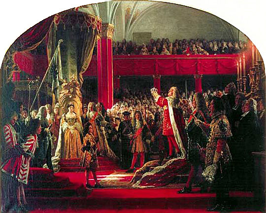 The Crowning of Fredrich 1